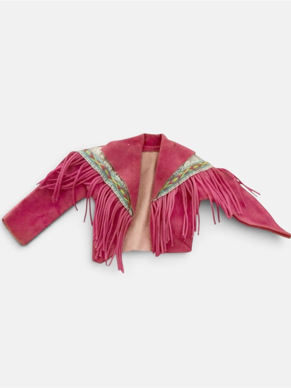 Vintage 1989 Mattel Western Fun Barbie Doll #9932 Hot Pink Cowgirl Jacket